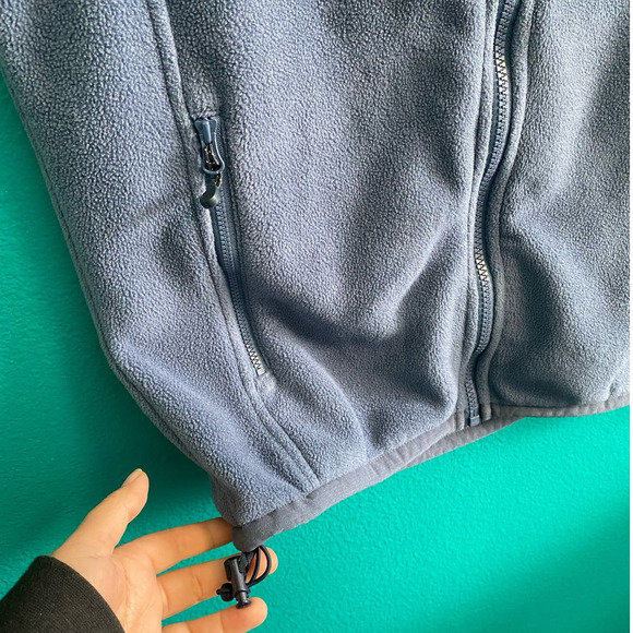 Vineyard Vines Blue Fleece Full Zip Winter Vest Women's Small - Picture 6 of 10